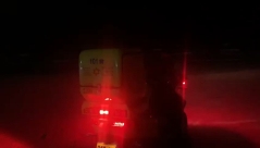   بعد منتصف الليل - بلاغ عن غريق في شاطئ يافا أمام مسجد حسن بك 